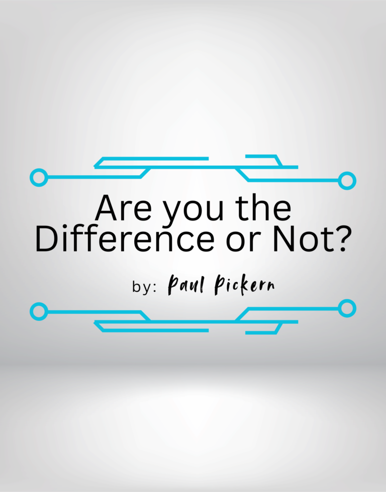 Are You the Difference or Not?